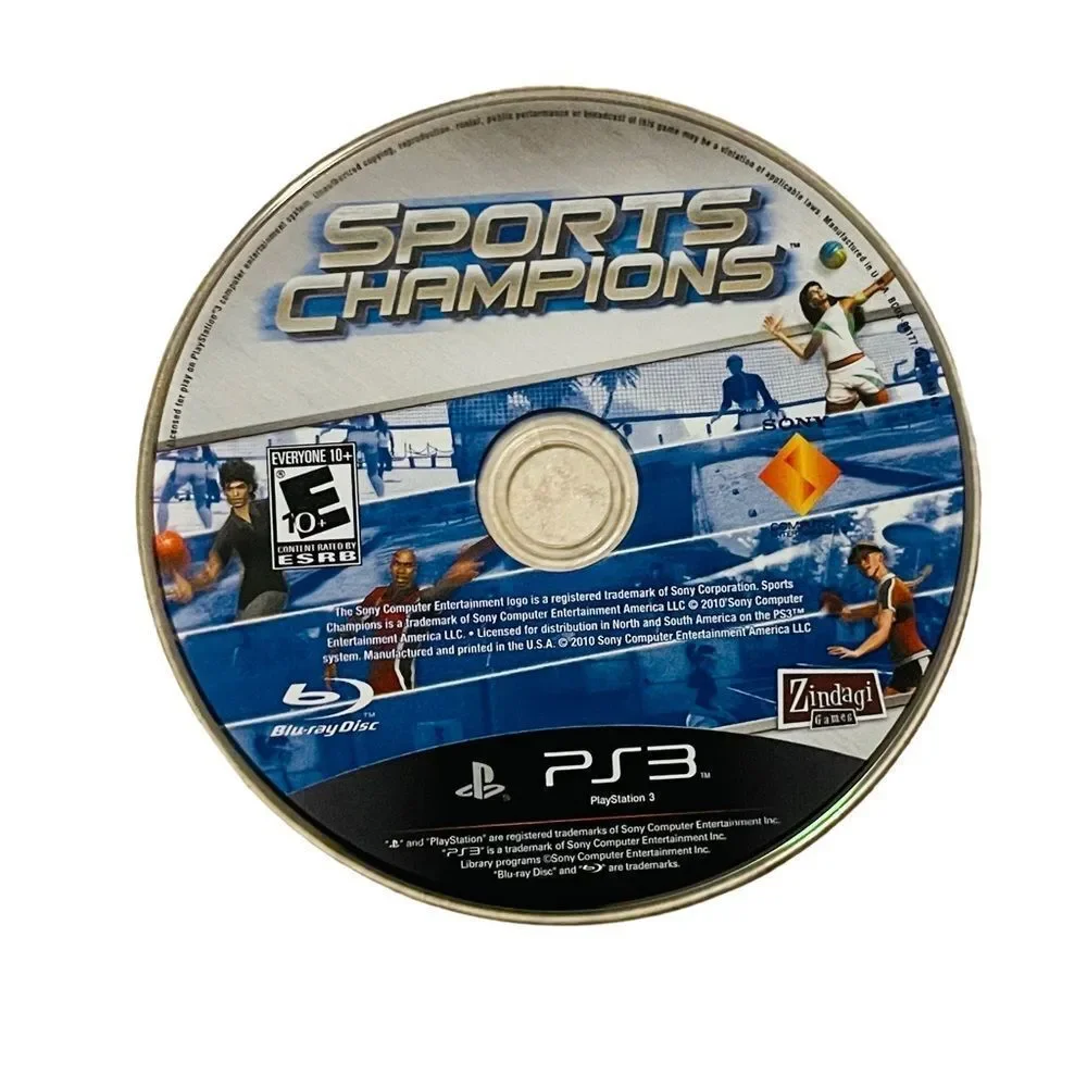 10/$25🦋 Playstation 3 Sports Champions (Disc Only)